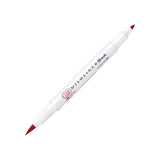 Zebra Mildliner Double-Sided Brush Pen - Fine Bullet Tip/Brush Tip -  - Brush Pens - Bunbougu