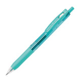 Zebra Sarasa Push Clip Gel Pen - Relaxation Colour - 0.5 mm - Aqua Blue - Gel Pens - Bunbougu