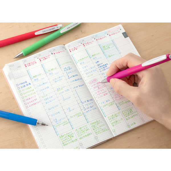 Zebra Sarasa Nano Gel Pen - Vivid & Vintage Colours - 0.3 mm -  - Gel Pens - Bunbougu