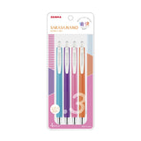 Zebra Sarasa Nano Gel Pen - 4 Colour Set - Fun - 0.3 mm -  - Gel Pens - Bunbougu