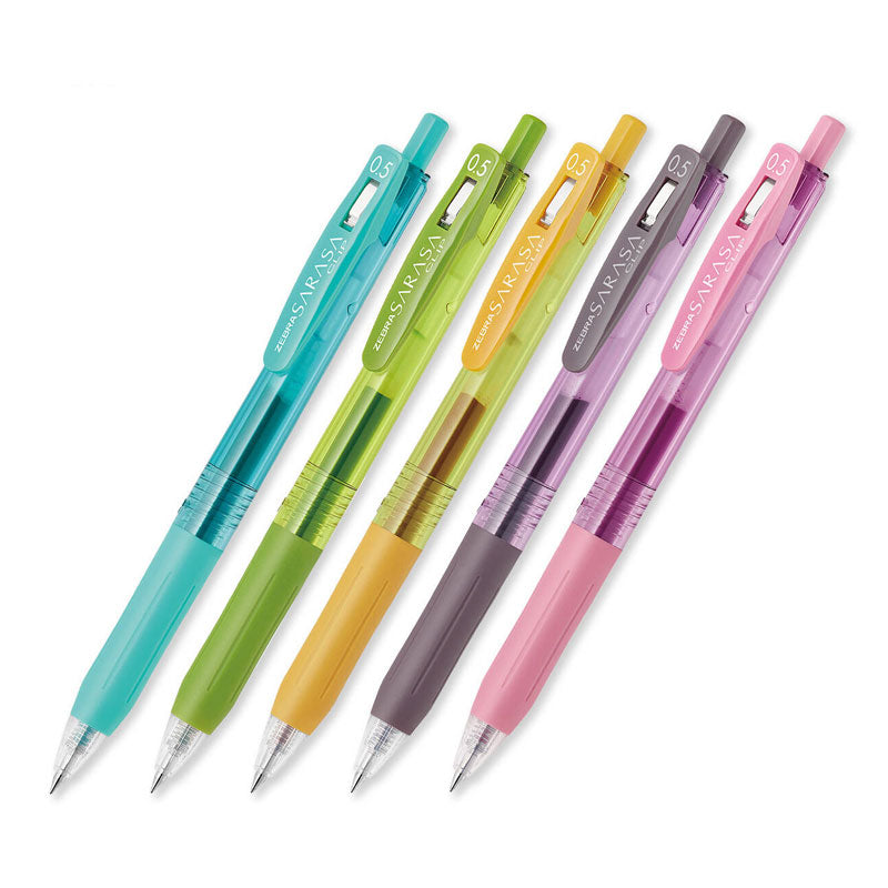 Zebra sarasa push clip gel pen Clearance