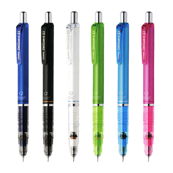 Zebra DelGuard Mechanical Pencil - 0.5 mm -  - Mechanical Pencils - Bunbougu