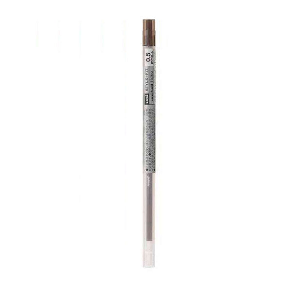 Uni UMR-109-05 Style Fit Gel Multi Pen Refill - 0.5 mm - Brown Black - Refills - Bunbougu