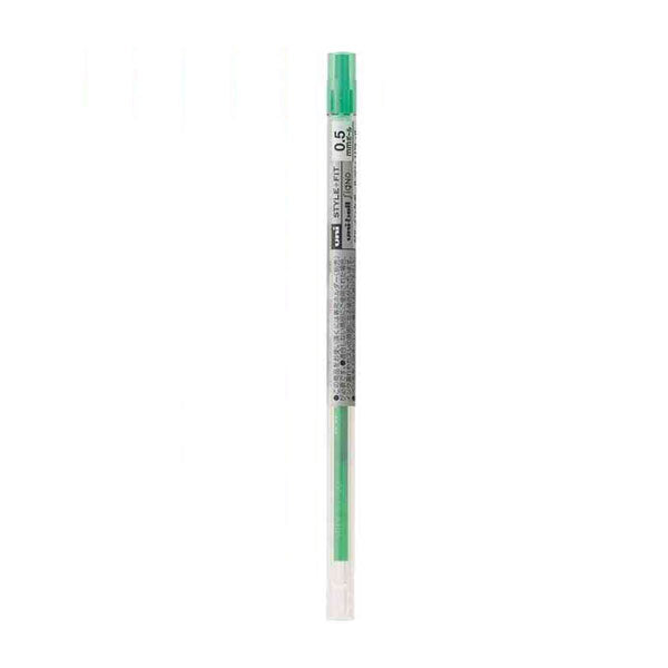 Uni UMR-109-05 Style Fit Gel Multi Pen Refill - 0.5 mm - Green - Refills - Bunbougu