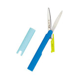Plus Pen Style Compact Twiggy Scissors - Turquoise green X Blue -  - Scissors & Cutters - Bunbougu
