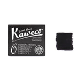 Kaweco Fountain Pen Ink Cartridges - Pack of 6 - Black - Ink Cartridges - Bunbougu