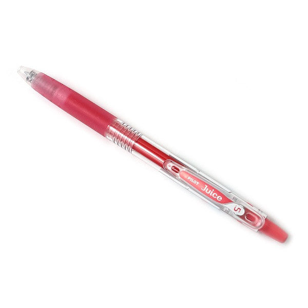 Pilot Juice Gel Pen - Vibrant Colors - 0.5 mm - Coral Pink - Gel Pens - Bunbougu