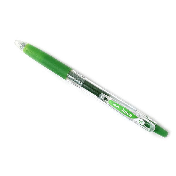 Pilot Juice Gel Pen - Vibrant Colors - 0.5 mm - Leaf Green - Gel Pens - Bunbougu