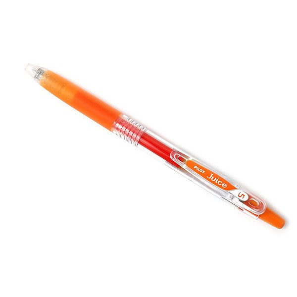 Pilot Juice Gel Pen - Vibrant Colors - 0.5 mm - Orange - Gel Pens - Bunbougu