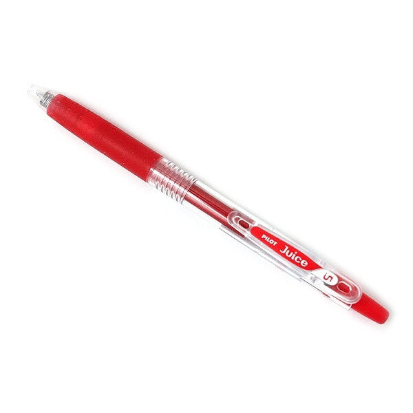 Pilot Juice Gel Pen - Vibrant Colors - 0.5 mm - Red - Gel Pens - Bunbougu