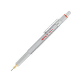 Rotring 800 Retractable Drafting Pencil - Silver Barrel - 0.5 mm/0.7 mm - 0.5 mm - Mechanical Pencils - Bunbougu