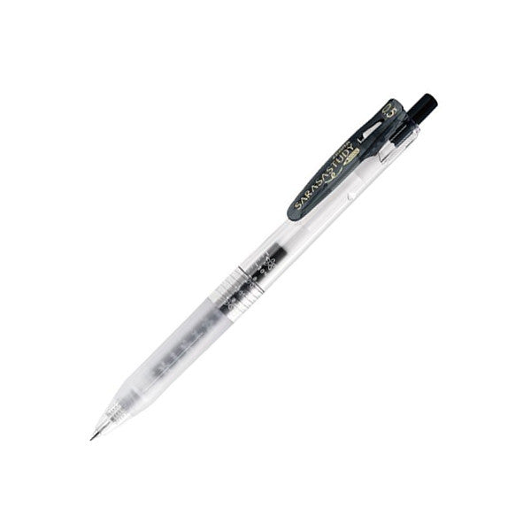 Zebra Sarasa Study Gel Pen - 0.5 mm - Black - Gel Pens - Bunbougu