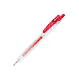 Zebra Sarasa Study Gel Pen - 0.5 mm - Red - Gel Pens - Bunbougu