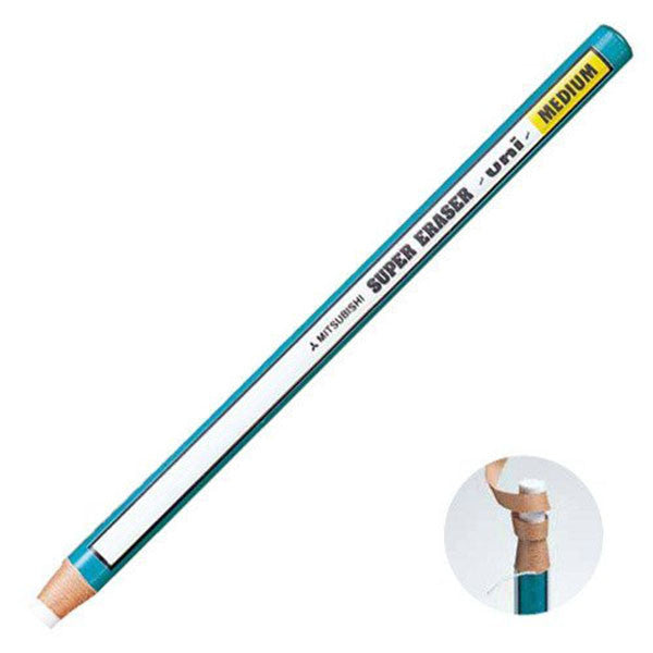 Uni Pencil Type Eraser Ek100 Super Eraser Medium Bunbougu