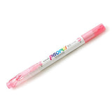 Uni Propus Window Soft Color Double-Sided Highlighter - Cherry Blossom Pink - Highlighters - Bunbougu