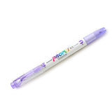 Uni Propus Window Soft Color Double-Sided Highlighter - Lavender Purple - Highlighters - Bunbougu