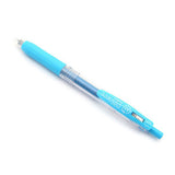 Zebra Sarasa Push Clip Gel Pen - 0.5 mm - Light Blue - Gel Pens - Bunbougu