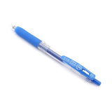 Zebra Sarasa Push Clip Gel Pen - 0.5 mm - Pale Blue - Gel Pens - Bunbougu