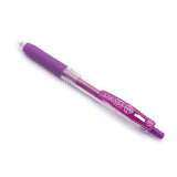 Zebra Sarasa Push Clip Gel Pen - 0.5 mm - Purple - Gel Pens - Bunbougu