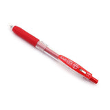 Zebra Sarasa Push Clip Gel Pen - 0.5 mm - Red - Gel Pens - Bunbougu